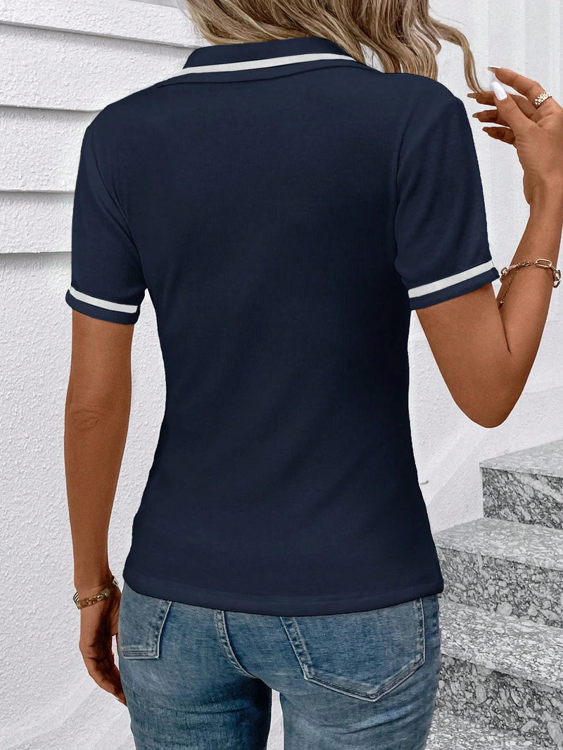 Camisa Polo Manga Curta Grace