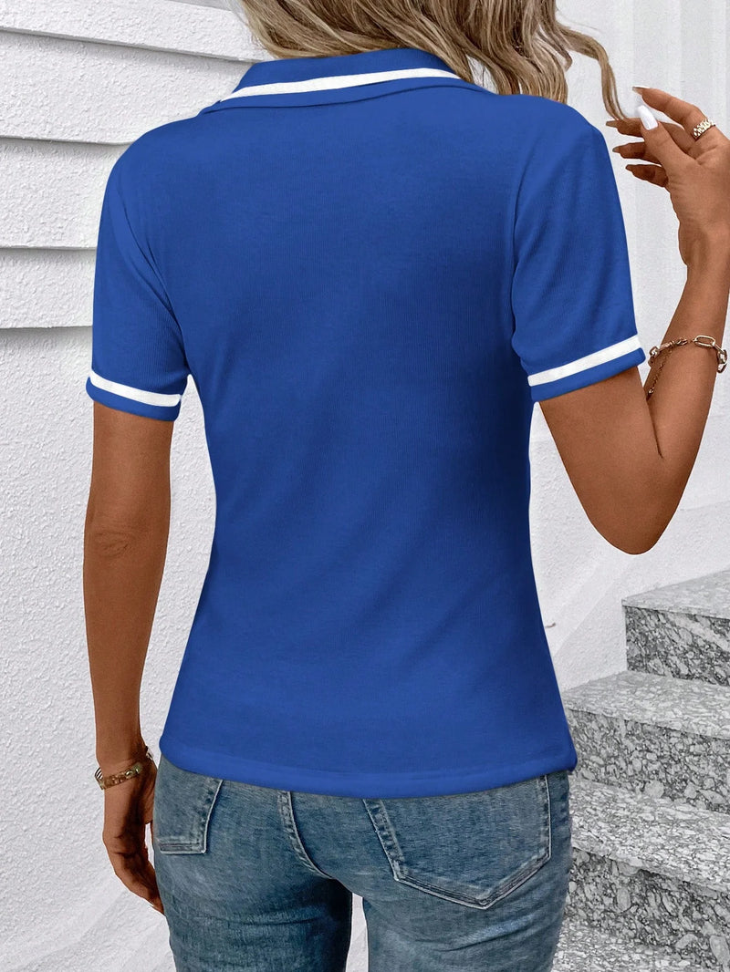 Camisa Polo Manga Curta Grace