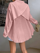 Camisa Plissada Avery