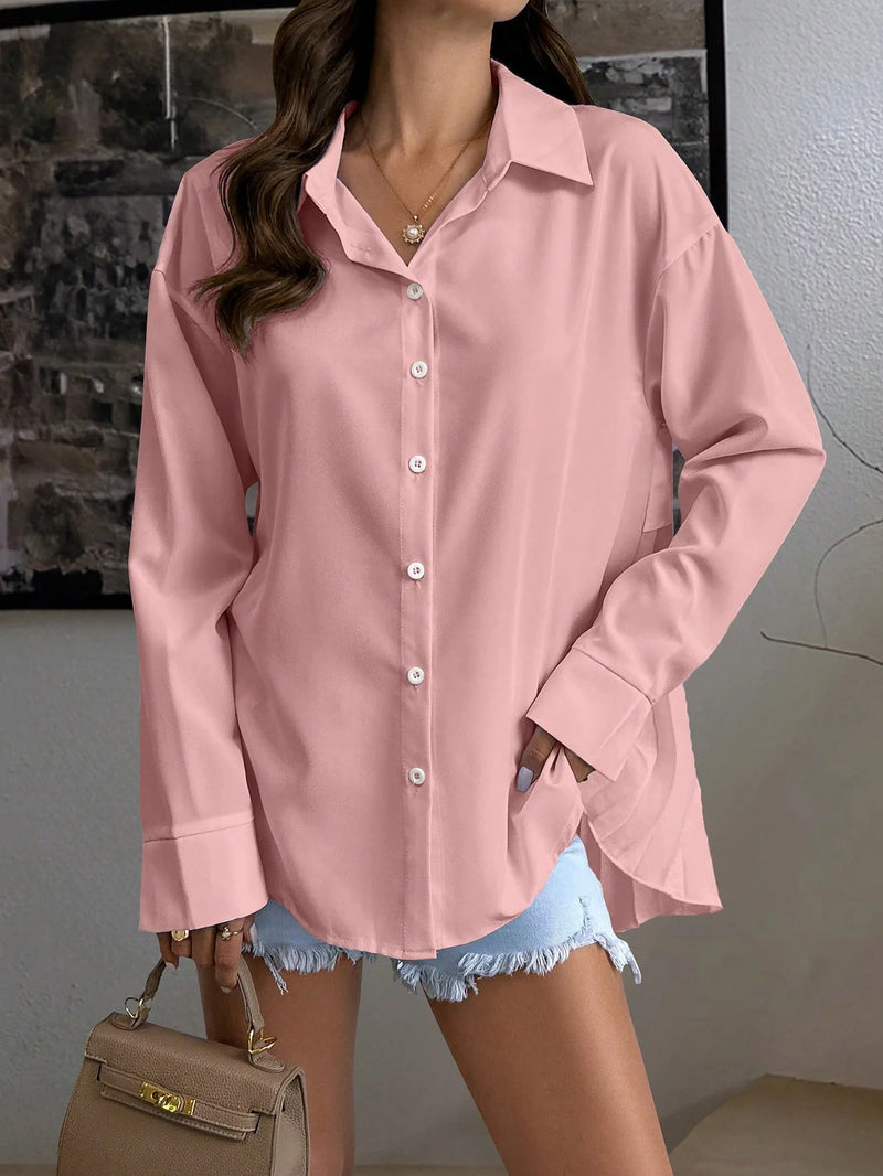 Camisa Plissada Avery