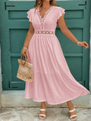 Vestido Longo Plus Size Mariana