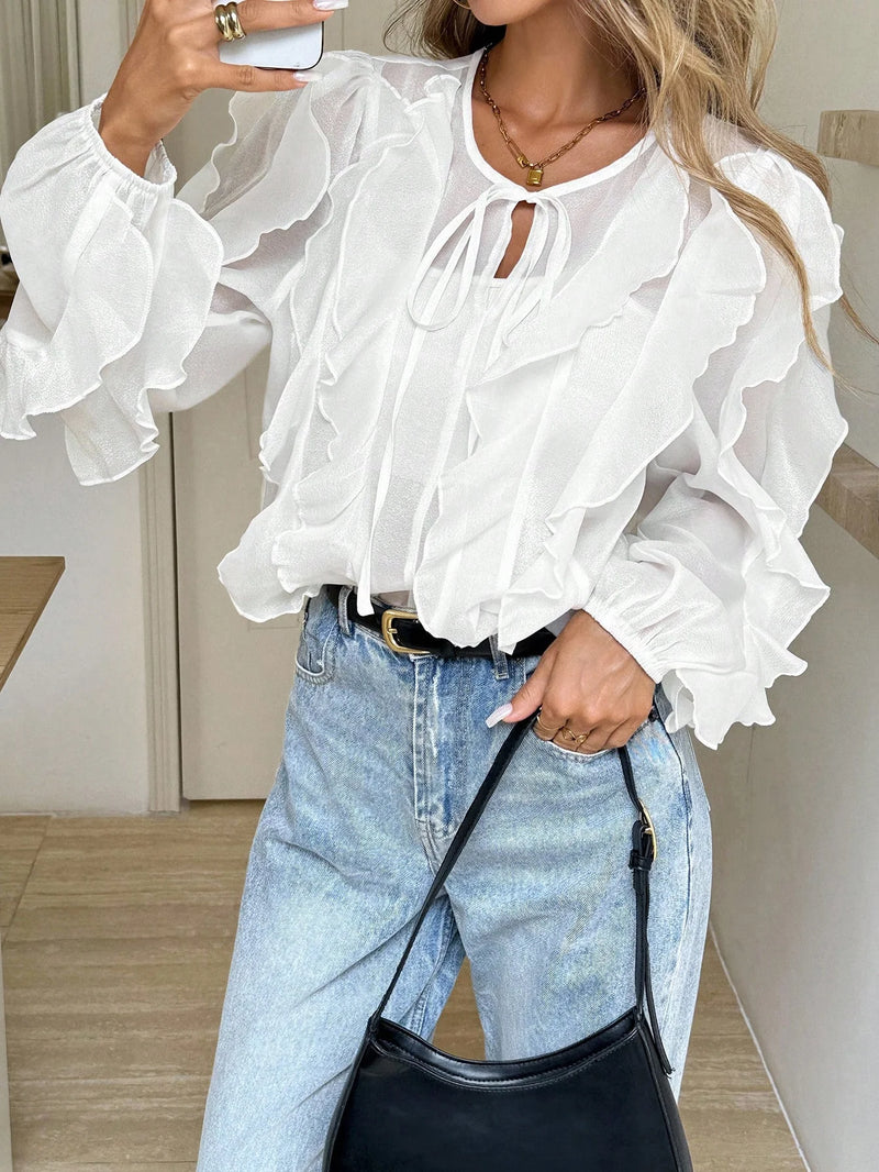 Blusa Translúcida Hailey