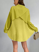 Camisa Plissada Avery