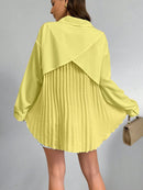 Camisa Plissada Avery