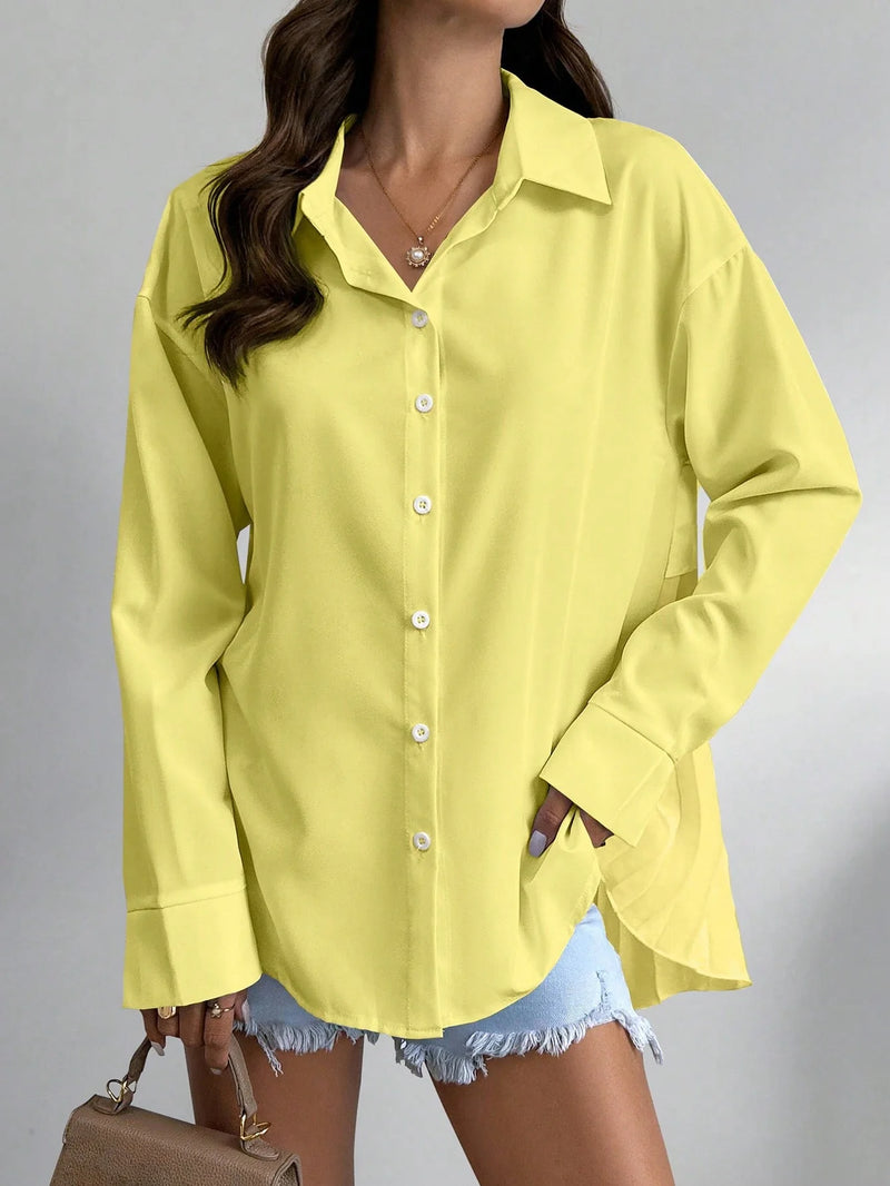 Camisa Plissada Avery