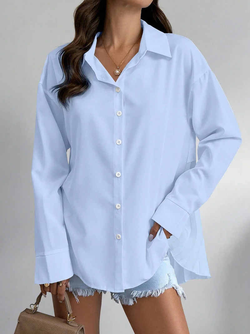 Camisa Plissada Avery