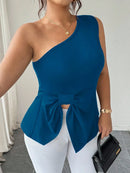 Blusa Um Ombro Plus Size Harper