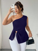 Blusa Um Ombro Plus Size Harper