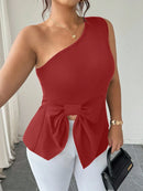 Blusa Um Ombro Plus Size Harper