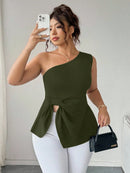 Blusa Um Ombro Plus Size Harper