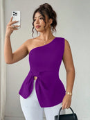 Blusa Um Ombro Plus Size Harper