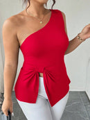 Blusa Um Ombro Plus Size Harper