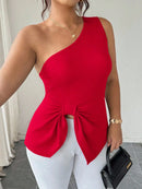 Blusa Um Ombro Plus Size Harper