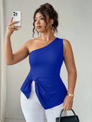 Blusa Um Ombro Plus Size Harper