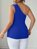 Blusa Um Ombro Plus Size Harper