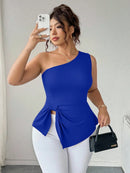 Blusa Um Ombro Plus Size Harper