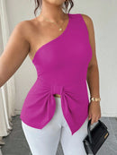 Blusa Um Ombro Plus Size Harper