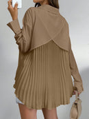 Camisa Plissada Avery