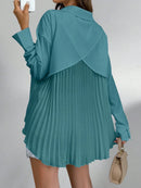 Camisa Plissada Avery