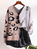 Cardigan Estampado Leopardo