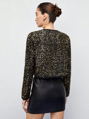 Bomber Em Paetê De Frio