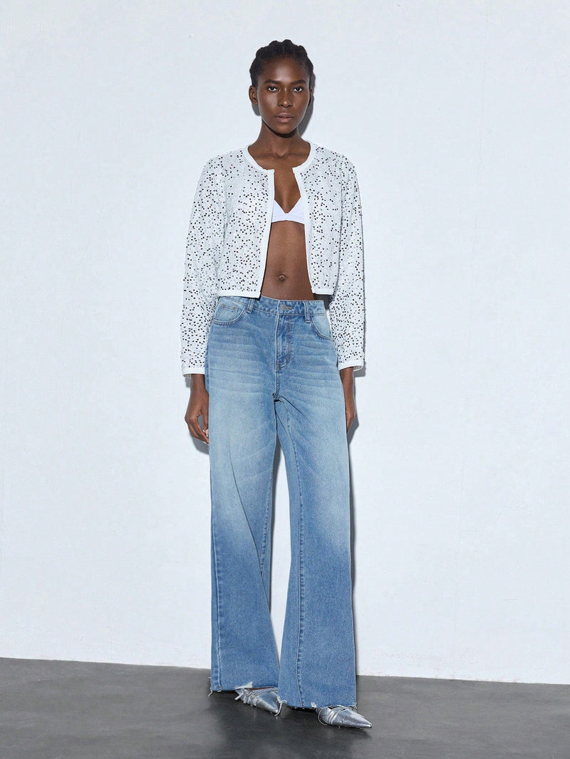 Bomber Em Paetê De Frio