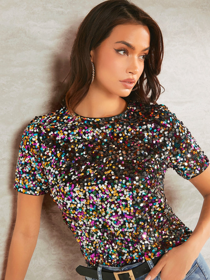 Blusa Noite Brilhante