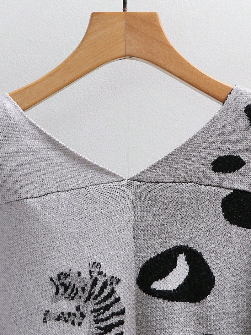 Cardigan Estampado Leopardo
