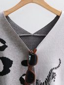 Cardigan Estampado Leopardo