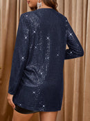 Cardigã Paetê Em Brilho