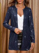 Cardigã Paetê Em Brilho