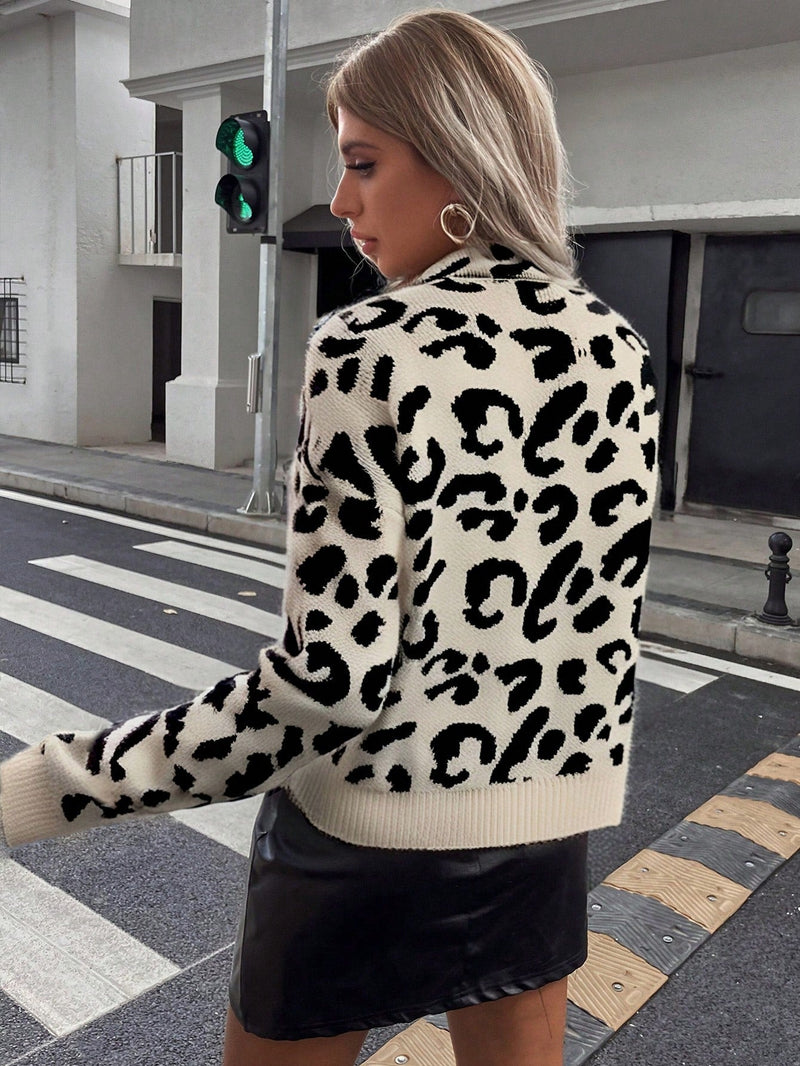 Suéter Animal Print