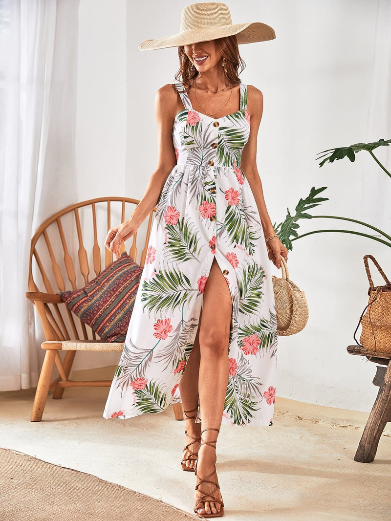 Vestido Tropical Escape