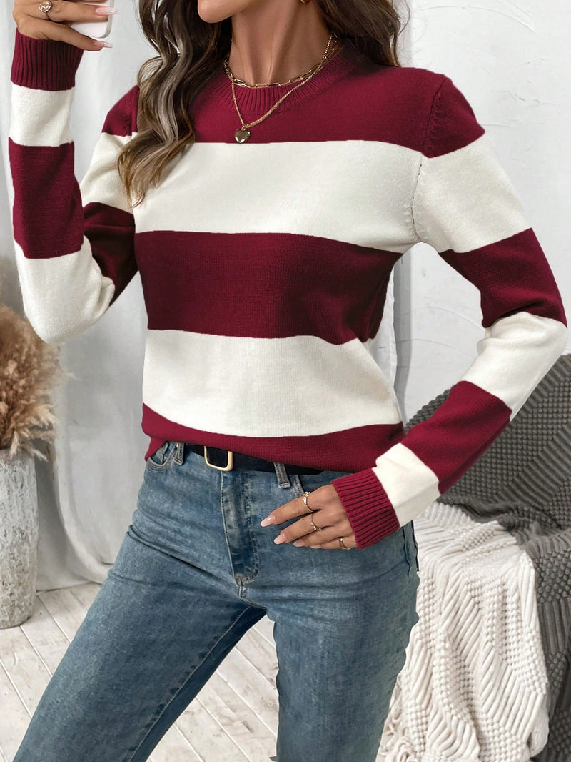 Suéter Listrado Catarinna