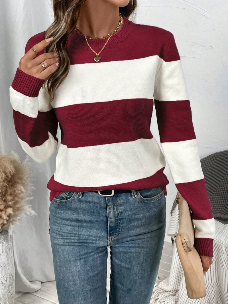 Suéter Listrado Catarinna