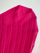 Macaquinho Rosa com Babado