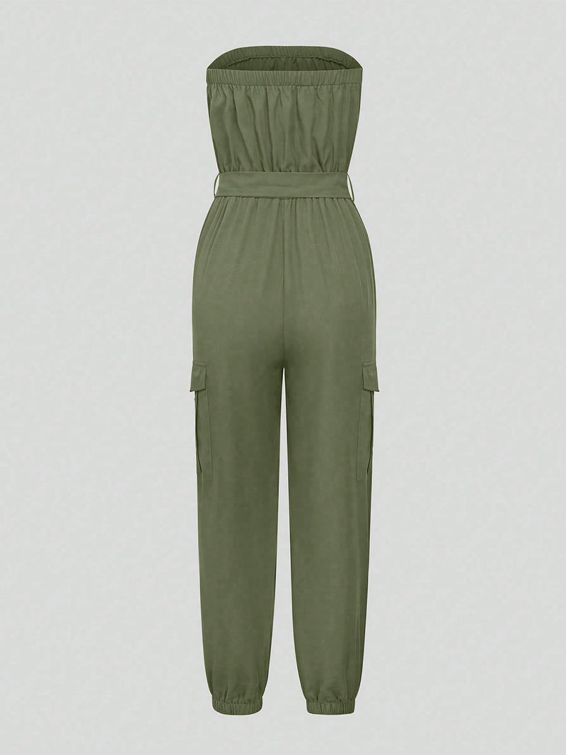 Macacão Tomara que caia Casual