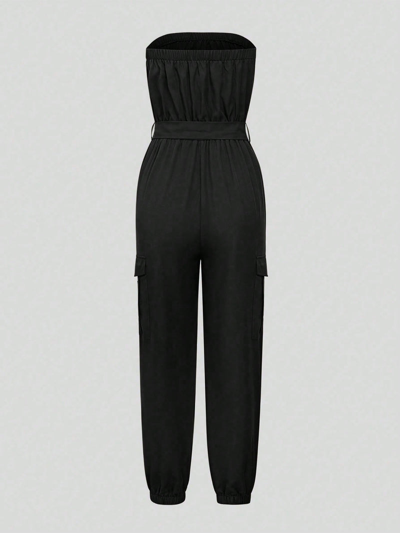 Macacão Tomara que caia Casual