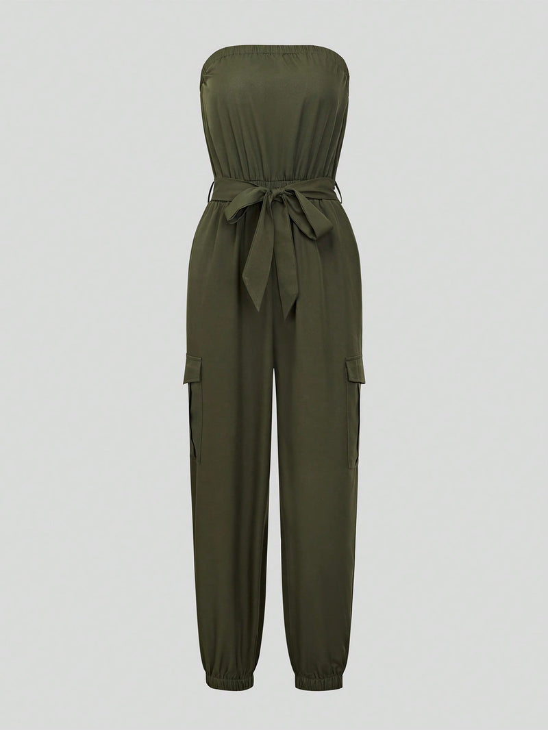 Macacão Tomara que caia Casual