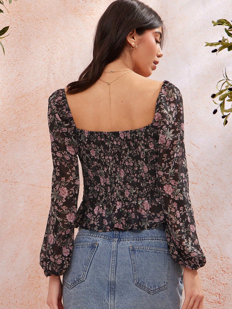 Blusa Floral Maia