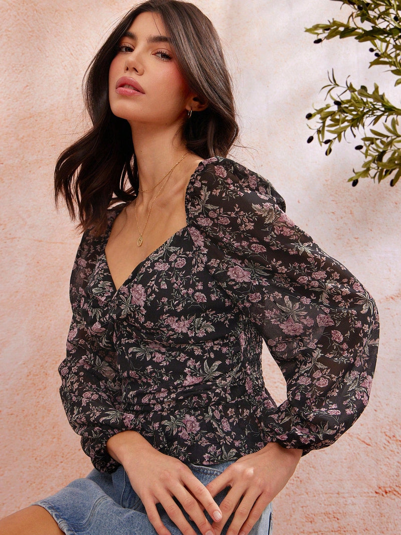 Blusa Floral Maia
